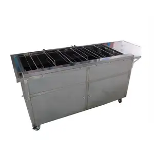 coal/charcoal/gas automatic 18 chicken grill machine