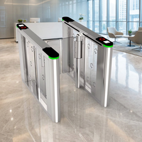Speed Gate Turnstile Optical Barrier Access Control System Pedestrian Security Gate CE Certified