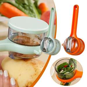 Wholesale Fruit Peeler with <b>Storage</b> <b>Box</b> Multifunction Easy Peeling Good Sturdy Potato Slice <b>Tool</b> for Cucumber Kitchen Carrot - Product Image 5