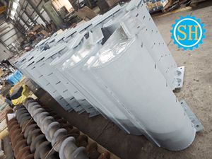 Línea de producción de granulación de escoria Q345 Tolva de escorificación Soldadura Doblado Mecanizado CNC Sanhui - Product Image 5