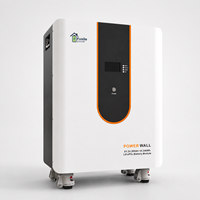Batterie de stockage solaire domestique mobile sur roues LiFePO4 10,24 kWh 51,2 V 200 Ah 6000 cycles Garantie 5 ans