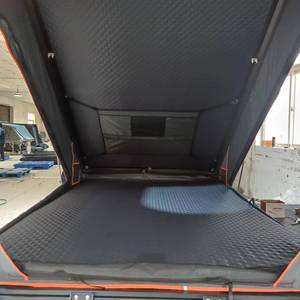 <span class=keywords><strong>Tente</strong></span> <span class=keywords><strong>de</strong></span> <span class=keywords><strong>toit</strong></span> rigide pour camping-car, coque en aluminium en forme <span class=keywords><strong>de</strong></span> Z <span class=keywords><strong>de</strong></span> 132 cm <span class=keywords><strong>de</strong></span> large, éclairage LED intégré, tissu enduit PU 280g 320g. - Product Image 4