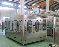 Machine de remplissage bouchage de sachets à buse rotative automatique 8-14 têtes Machine de remplissage de sachets à bec verseur pour yaourt, lait et jus