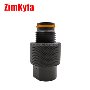 Nuevo Regulador de Válvula para Tanque de Aire de Aleación de Aluminio Negro ZimaKyfa HPA, Adaptador de Encendido/Apagado ASA con Rosca G1/2-14, OEM Personalizable - Product Image 2