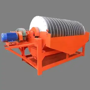 Small Low Intensity Drum Wet Magnetic Separator For Ferrous Separation, High Quality Drum Magnetic Separator, Small Magnetic