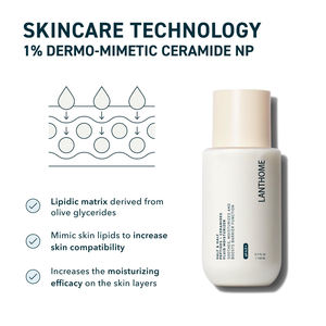 <span class=keywords><strong>Crema</strong></span> Viso Idratante Semi-Fluida Personalizzata, Lozione Leggera con Ceramidi e Peptidi per Pelle Secca e Sensibile - Product Image 3