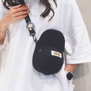 Canvas <strong>Mini</strong> Wholesale Unisex Trendy Hat Style Crossbody <strong>Bag</strong> Versatile Men Women Single Shoulder <strong>Bag</strong> Portable Phone Pouch - Product Image 2