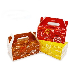 Cleverly Designed Custom Fast Food Packaging Boxes Disposable Food Boxes Fried Chicken Box