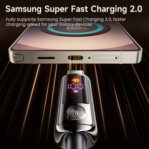 Câble Toocki double fonction, charge rapide 100W, synchronisation 480 Mbps, contrôle tactile pour les trajets quotidiens - Product Image 5