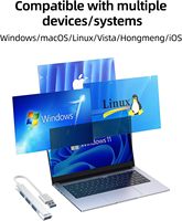 Alüminyum 4 Portlu USB 3.0 Hub USB OTG Çoklayıcı Genişletici Fare Klavye Flash Bellek U Disk Yazıcı Cep Telefonu Kamera için