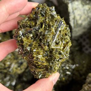 Tourmaline Verte Naturelle Brute, Spécimen Rare, Cristal <span class=keywords><strong>de</strong></span> Verdelite, Pierre <span class=keywords><strong>de</strong></span> Guérison, Grappe Minérale <span class=keywords><strong>de</strong></span> Haute Qualité, Feng Shui pour la Décoration - Product Image 2