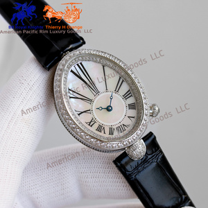 Reloj de Pulsera para Dama Bre-guet de Alta Calidad con Zafiro, Esfera Dorada de 18K, Movimiento Mecánico Automático, Estilo Lujoso y Moderno - Product Image 1