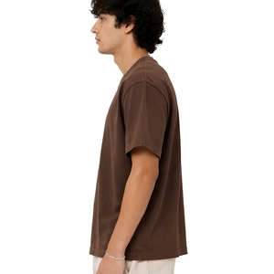 เสื้อยืดทรงหลวม ยูนิเซ็กซ์ ผ้าฝ้าย 100% ปักลาย แห้งเร็ว แฟชั่นสตรีทสไตล์ ไหล่ตก สีสันตามสั่ง ขายดีที่สุด - Product Image 2