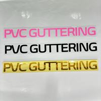 Autocollants en vinyle résistants à l'eau avec logo personnalisé, lettrage découpé en PVC, transfert de lettrage, autocollants pour pare-brise de voiture