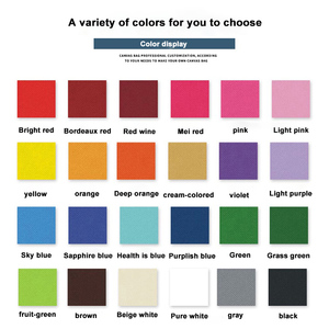 卸売キャンバストートギフト再利用可能なショッピングバッグ - Product Image 5