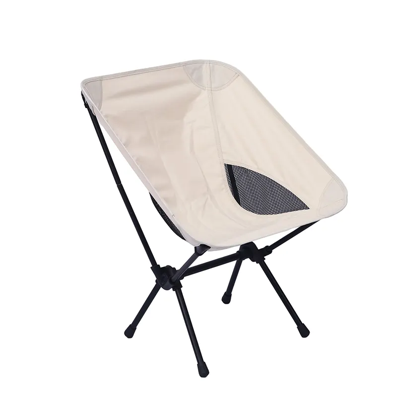 Design moderno pieghevole di piccole dimensioni sedia da esterno portatile leggero luna sedie per il giardino