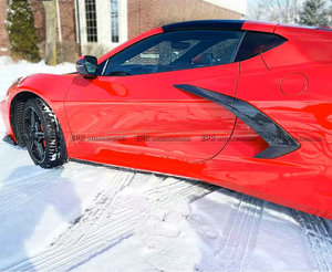 Cache de ventilation latérale léger OE, compatible avec les Chevrolet Corvette C8 à partir de 2020, accessoire extérieur d'admission d'air latérale OEM assorti - Product Image 3