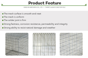 <span class=keywords><strong>Gabion</strong></span> professionnel en treillis soudé galvanisé à chaud, panier, cage à pierres, clôture de jardin - <span class=keywords><strong>Prix</strong></span> - Product Image 4