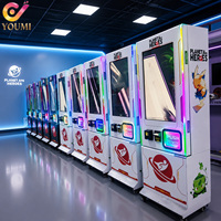 Distributeur automatique de cartes Pokémon TCG avec écran tactile de 32 pouces, paiement sans espèces et système d'identification vérifié pour cartes de jeu et cartes postales