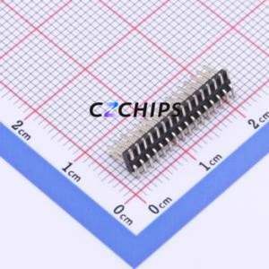 PZ127-2-16-S Pin Header SMD,P=1.27mm Connector ( Pin Structure: 2x16P )( Pitch: 1.27mm )( Row Spacing: 1.27mm ) - Product Image 2