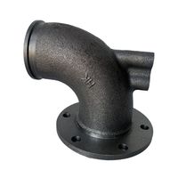 Conector de Escape C3971093 Compatible con Motores Diésel Cummins 6CT8.3 ISC8.3 QSC8.3 ISL8.9 QSL9 para Trabajo Pesado