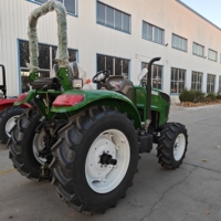 Tracteur de Verger Euro V de 70 CV avec Pneus Radiaux : Réduit la Compactation du Sol et Protège les Terres Agricoles