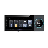 Panel Dinding Pintar Tuya Zigbee OEM Tersedia, Layar Sentuh IPS 6 inci, Host Audio Digital dengan Kontrol Pencahayaan 2 Saluran & RS485