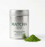 Poudre de Matcha de Qualité Supérieure 50g pour Boissons, Personnalisation Haut de Gamme, Fournisseur de Marque Privée