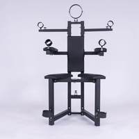 Chaise de Punition et de Contrainte BDSM en Métal Personnalisée en Usine pour l'Entraînement des Couples