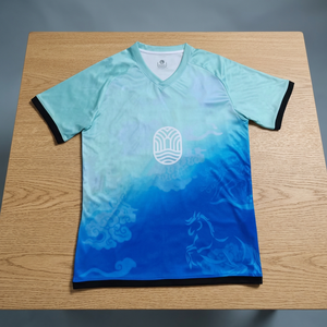 Ensemble de maillots de football pour adultes BAHOO de haute qualité, impression numérique par sublimation personnalisée, séchage rapide, respirant, extensible dans quatre directions - Product Image 3