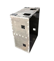 Base structurelle de console de contrôle en tôle d'acier inoxydable sur mesure pour l'énergie renouvelable