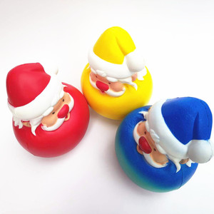 Juguetes de Espuma de PU de Santa Claus de Jincan, Juguetes de Navidad de Rebote Lento, Juguetes de Simulación para Aliviar el Estrés, Regalos Artesanales para Niños - Product Image 2