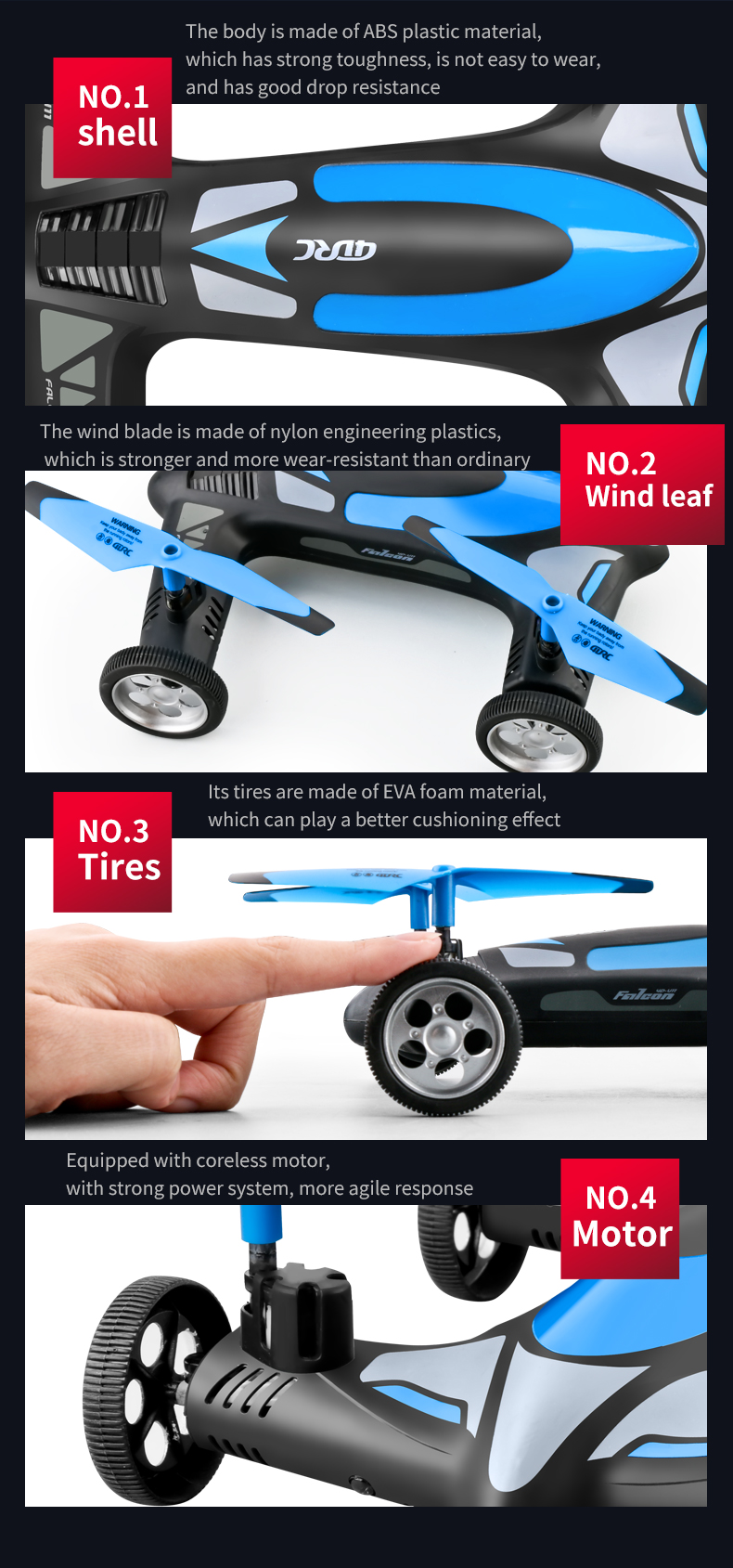 Remote Control Air-Ground Flying Cars Mini Dron 4K Hd Camera Aerial Photography RC Drone Quadcopter Children's Toy Gift