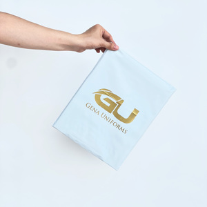 Eco Matte White Mailer Bags Custom Color Shiny White Express Bubble Bag Color Mailer Bag Printing Machine for Tshirt Shoe <b>Box</b> - Product Image 3