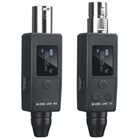 Microphone sans fil professionnel dynamique cardioïde en métal avec connecteur XLR, réduction du bruit, léger, portable, ultra haute fréquence