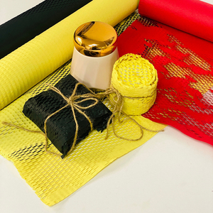Wholesale Coated PE Recycled Materials Luxury Mesh Honeycomb Fashion Flower <b>Wrapping</b> <b>Paper</b> for Valentine's Day - Product Image 5