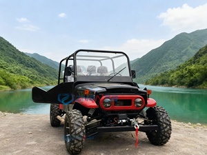 รถจี๊ปไฟฟ้าขนาดเล็ก Zhenda 250 ซีซี ผลิตในจีน ขับเคลื่อน 4 ล้อ สำหรับทุกสภาพถนน โครงเหล็ก สำหรับการขนส่งพิเศษ ลดราคา - Product Image 6