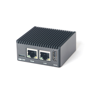 บอร์ดพัฒนาเราเตอร์ขนาดเล็ก FriendlyElec <span class=keywords><strong>NanoPi</strong></span> R3S-LTS RK3566 1GB/2GB +0GB EMMC พร้อมเคสโลหะ ชุดพัฒนาเสริม - Product Image 2