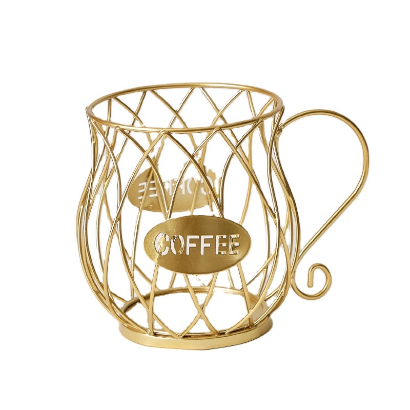 Nordic style coffee capsule storage box