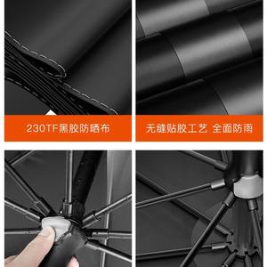 ร่มตกปลา Explorer ขนาด 2 ม. 2.2 ม. 2.4 ม. 2.6 ม. แบบพับได้ โครงอลูมิเนียมอัลลอยด์ กันฝน ป้องกันรังสียูวี - Product Image 4