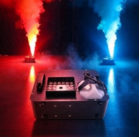 Équipement de machine à fumée de brouillard de colonne d'air 1500w Led pour la fête de mariage