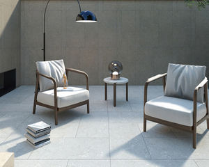 Azulejos de Porcelana <span class=keywords><strong>para</strong></span> <span class=keywords><strong>Exteriores</strong></span> Antideslizantes de Alta Calidad Gyuan, 24*24 Pulgadas, Diseño Moderno, Aspecto de Piedra Caliza <span class=keywords><strong>para</strong></span> Detalles de Patio de Terrazo - Product Image 4