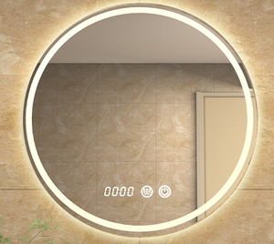 Espejo de baño inteligente moderno de tres colores con control táctil de luz para el hogar, Hotel, apartamento, Villa, clasificación IP44 para uso iluminado - Product Image 3