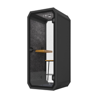 Cosse téléphone insonorisée pour bureau mobile petite taille une personne sur mesure