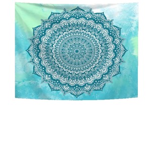 Tapiz Floral de Poliéster para Colgar en la Pared, Impreso, Lavable a Máquina, Decoración de Pared, Tapiz Artístico, Venta al por Mayor, Lavable a Mano, Moderno 3 - Product Image 2