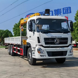 Precio de Fábrica, Camión Grúa Dongfeng 6x4, Camión con Grúa Montada de 12 Toneladas en Venta - Product Image 2