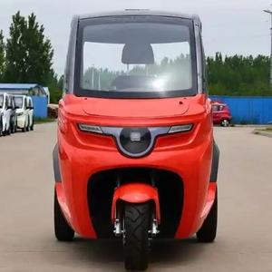 Tricycle personnalisé Vélo électrique Adultes Ouvrir Tricycles électriques 60V 72V Pedicab Tour Tricycle électrique Pare-soleil Auvent - Product Image 6