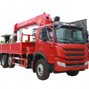 <span class=keywords><strong>Grue</strong></span> télescopique hydraulique Palfinger 12T 14T 16T montée sur <span class=keywords><strong>camion</strong></span> FAW <span class=keywords><strong>6x2</strong></span> Euro 3/4/5/6 pour <span class=keywords><strong>camion</strong></span> de transport - Product Image 1