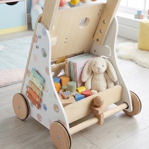 Nuevo Diseño, Andador de Equilibrio Multifuncional de Madera <span class=keywords><strong>Montessori</strong></span>, Ajustable en Altura, Juguete Educativo para Bebés de 0 a <span class=keywords><strong>3</strong></span> Años - Product Image 4