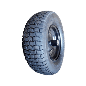 Roue en caoutchouc pneumatique 650-<span class=keywords><strong>6</strong></span>, pneu de tracteur robuste pour chariot à main et brouette, pneus de grande taille anti-crevaison - Product Image 2